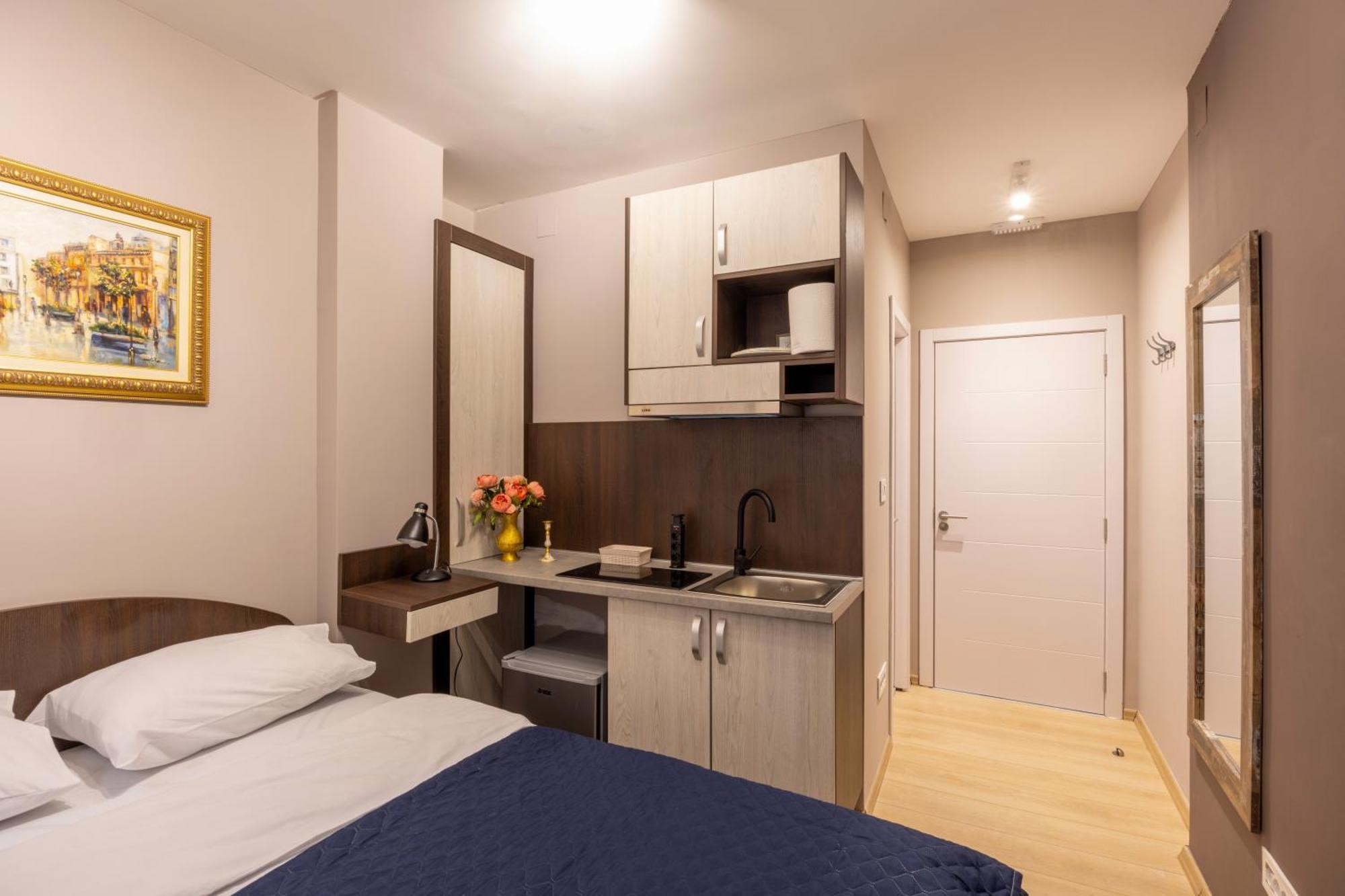 Center Prestige Apartments เบลเกรด ภายนอก รูปภาพ